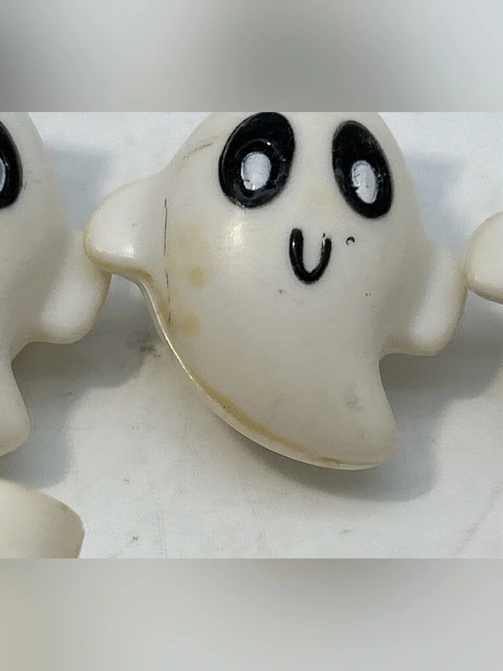 15 Ghost Blow Mold String Light Covers Halloween Decoration Replacement 1.5 x 1”